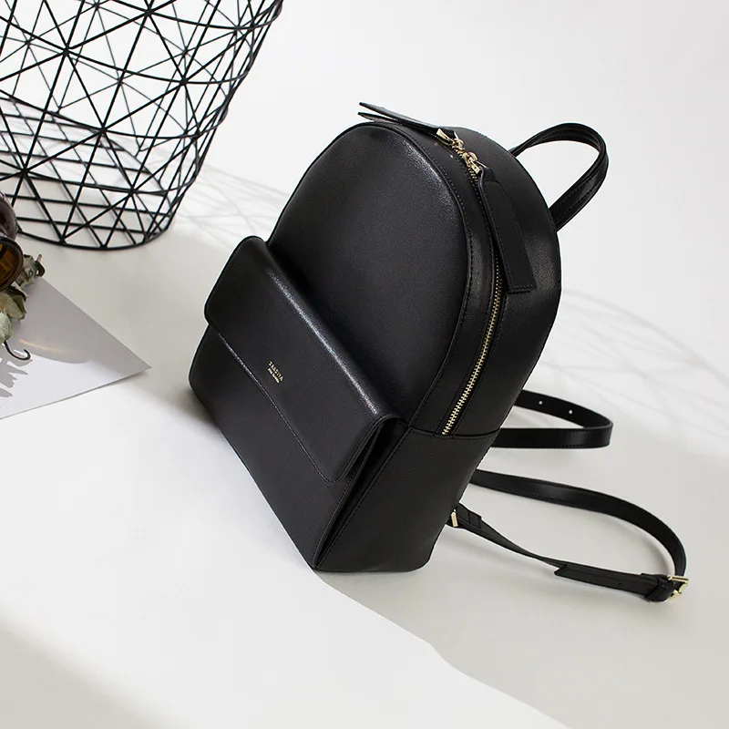 Натуральный Кожаный Рюкзак Кошелек Модный Маленький Рюкзак Bookbag высококачественный кожаный рюкзак кошелек мини рюкзак школьные сумки - Цвет: L-I