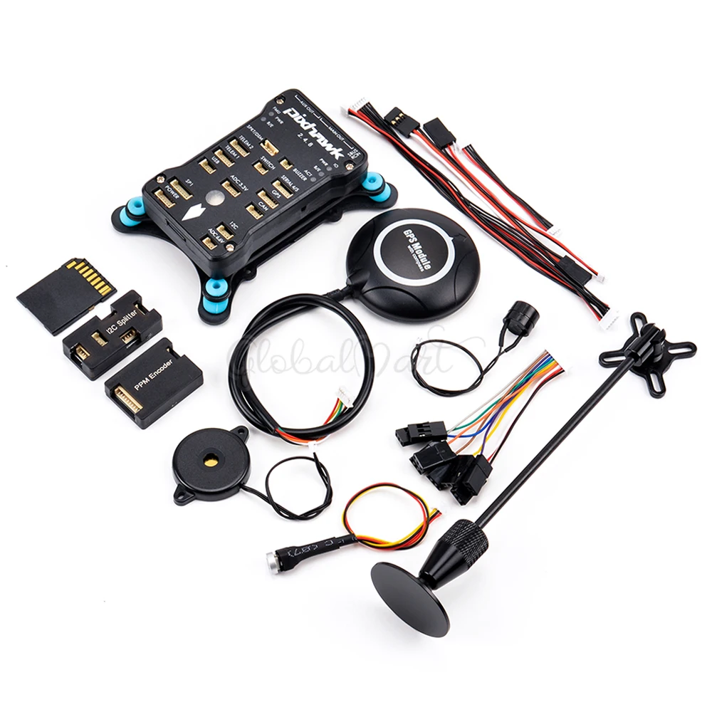Pixhawk PX4 PIX 2.4.8 32 Bit Flight Controller w/ 4G SD Safety Switch