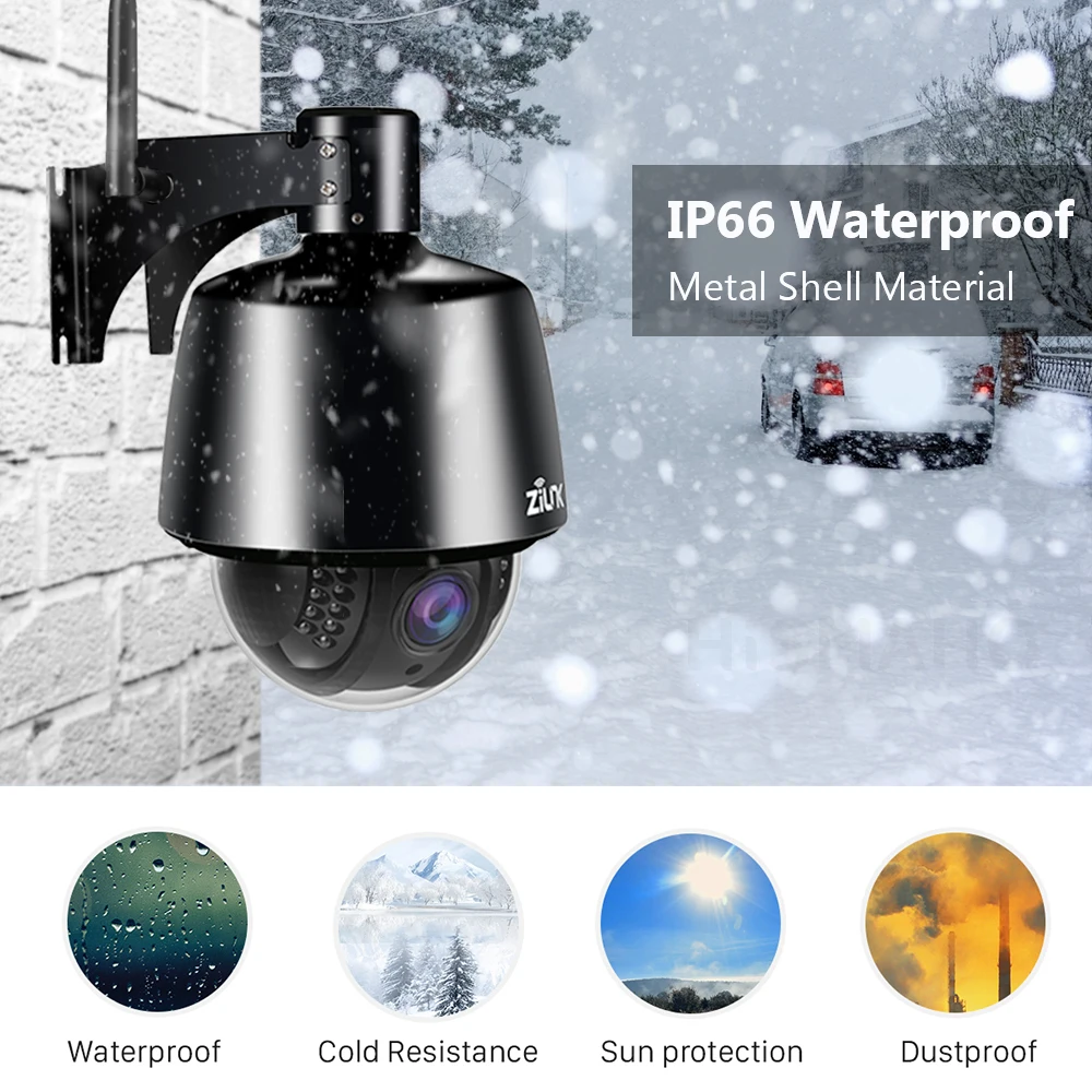 IP камера купольная водонепроницаемая 1080 МП PTZ Wi Fi PTZ|hd ptz|speed domewifi ip |
