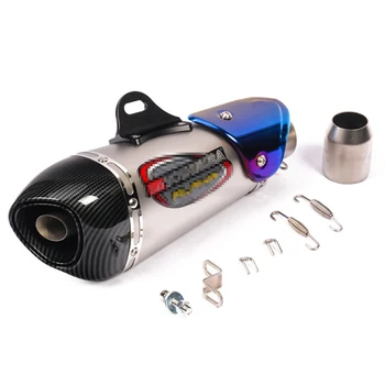 

Universal Motorcycle 51mm Stainless Steel Exhaust Pipe For YAMAHA mt09 fjr 1300 fazer8 yzf r125 fz03 yzf-r125 For HONDA hornet