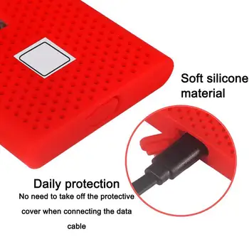 

Silicone Case For Samsung T7 Touch Portable Solid Anti-Scratch Drive Case State Cover Shell Protective Sleeve Accessories S E3P0