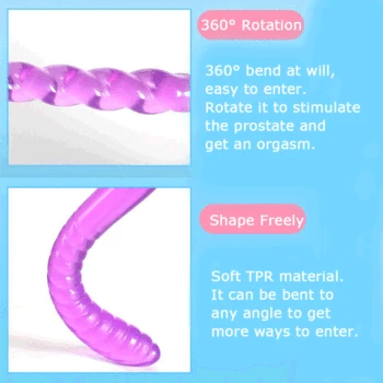 Soft Jelly Anal Plug Anal Beads for Women Butt Plugs Prostate Massage For Men Anus Expander Adult Masturbation Sex Toys 3