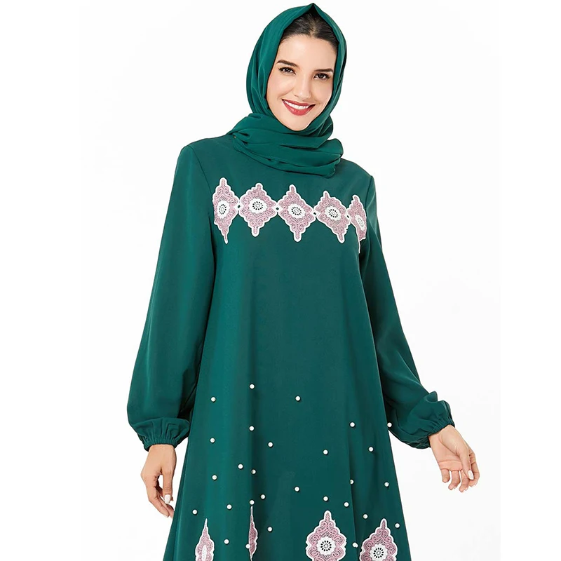 Plus Size Arabic Abaya Dubai Muslim Hijab Dress Islamic Clothing For Women Jilbab Caftan Marocain Kaftan Turkish Dresses Ramadan