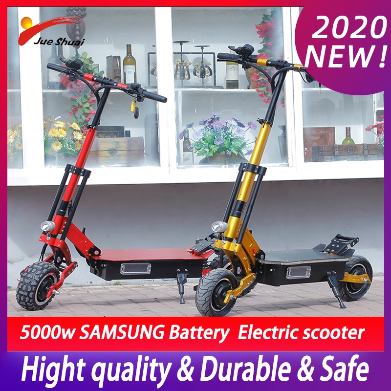 High Speed 95KM/H Electric Scooter 60V 5000W Off Road Adult Lithium Batterry Folding Kick Monopattino Elettrico Hoverboard | Спорт и