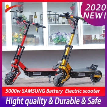 

High Speed 95KM/H Electric Scooter 60V 5000W Off Road Adult Lithium Batterry Folding Kick Monopattino Elettrico Hoverboard