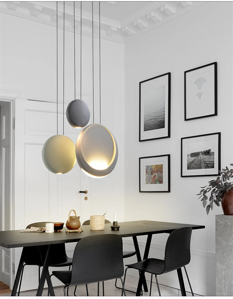 Скандинавский пост-Современный дизайнерский подвесной светильник s для гостиной, для дома, деко, простой подвесной светильник для столовой, ресторана, бара, подвесной светильник