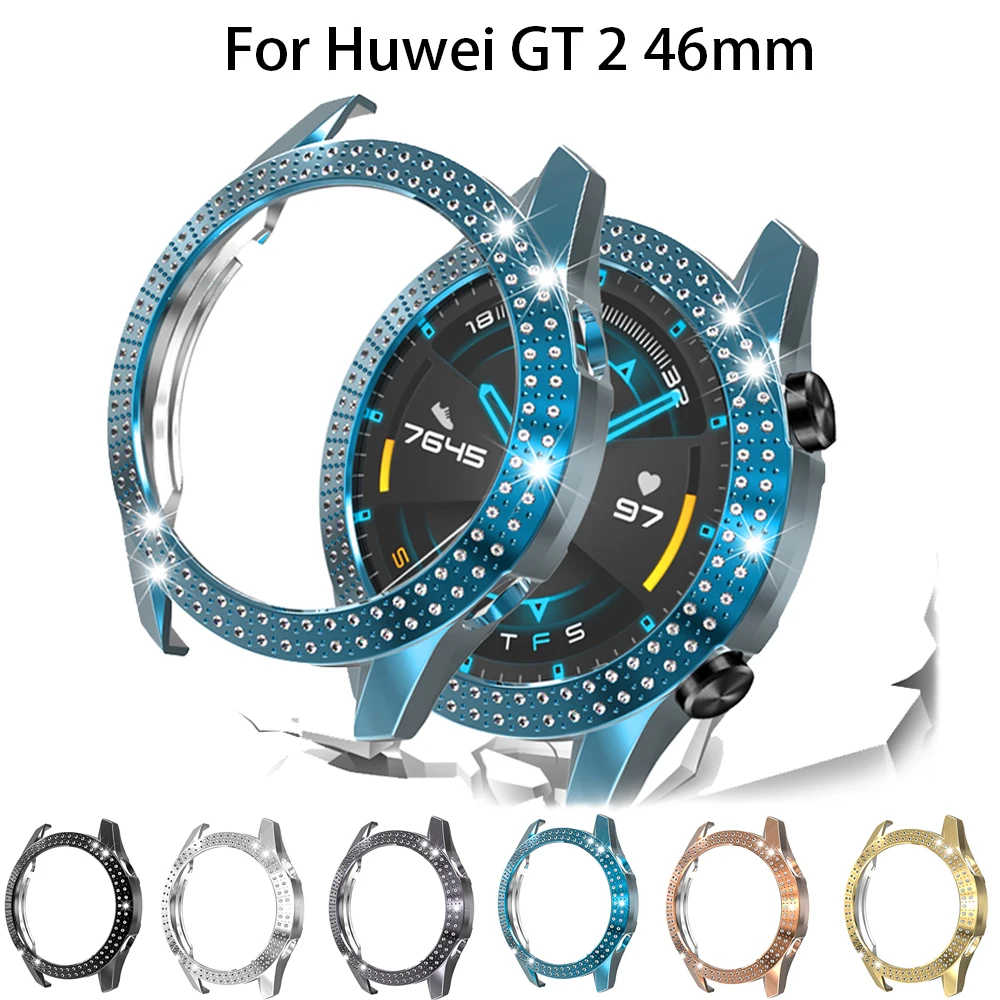 Мягкий защитный чехол для Huawei Watch GT2 46 мм ТПУ бампер часов GT 2 42 Рамка аксессуары