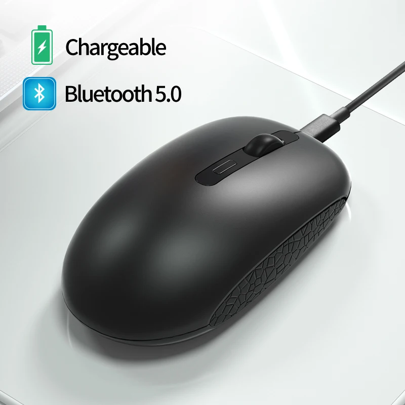 Draadloze Muis Bluetooth Rgb Oplaadbare Muis Draadloze Computer Stille Mause Led Backlit Ergonomisch Gaming Mouse Voor Laptop Pc 2