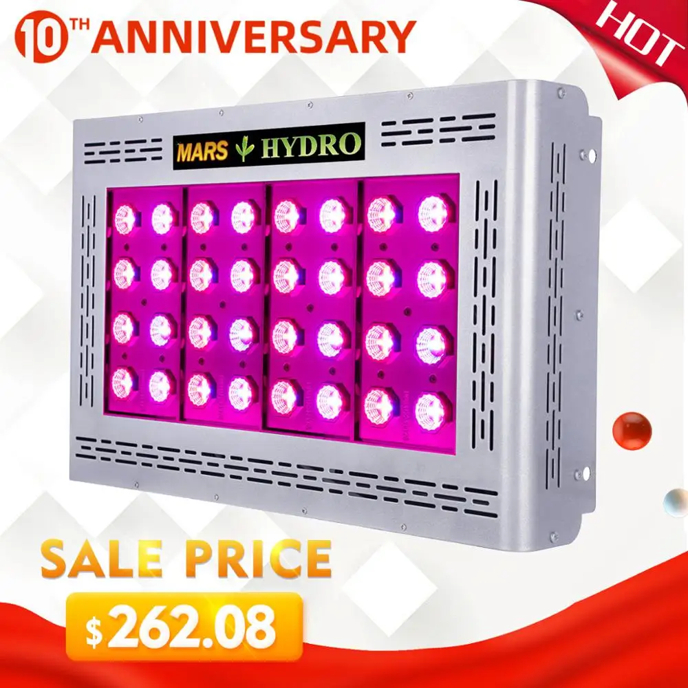 Mars Hydro Pro II Epistar 800 Вт LED Grow Light гидропонная система лучшая для Veg Flower Plant 386W led grow | Отзывы и видеообзор