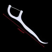 1 комплект/50 шт. зубная нить для зубочистки уход за полостью рта ИНСТРУМЕНТ для чистки зубов 7,5 см простой в использовании люди любят