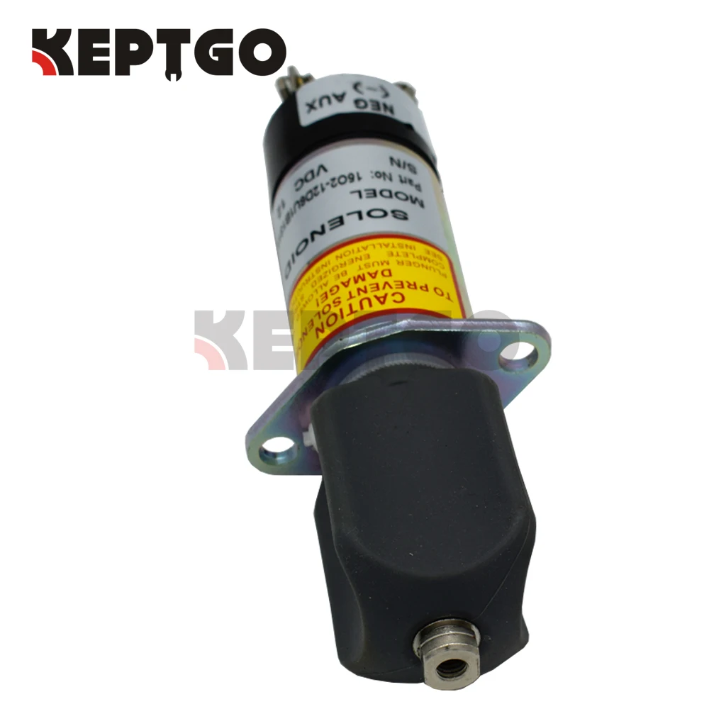 Топливный стоп соленоид 1502-12D6U1B1S1A 1502 серии 307-2546 12 В для деревянных 2 терминалов
