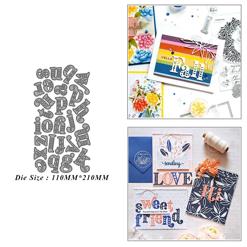 

Любовь полые английские буквы металлические Вырубные штампы для «сделай сам» альбом для скрапбукинга бумажные карты украшения ремесла тиснение 2021 новые штампы