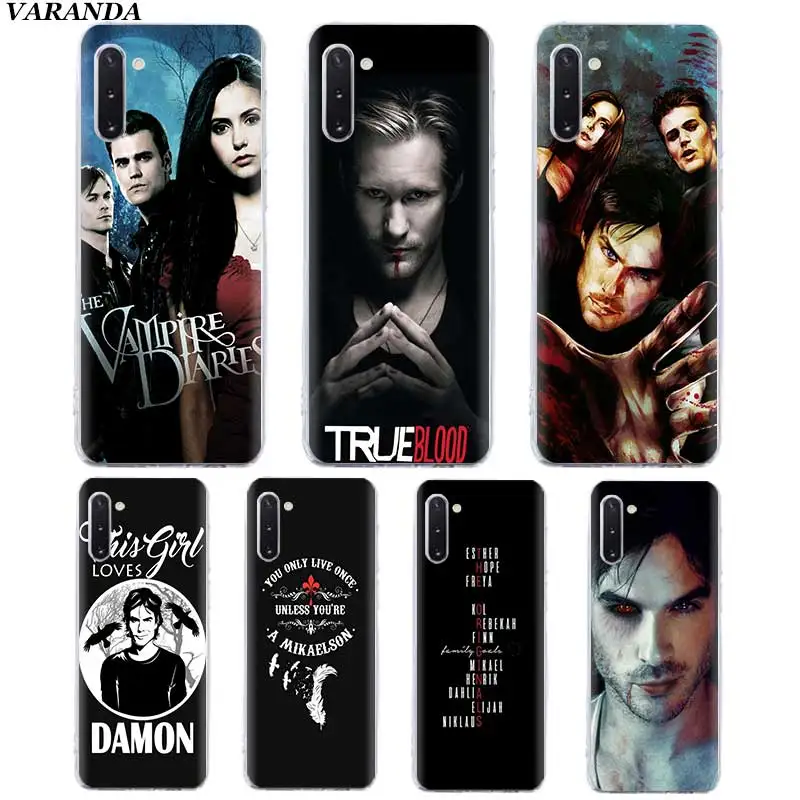 

The Vampire Diaries Ian Somerhalder Soft Case for Samsung Galaxy Note 10 5G 8 9 M40 M30 S10 Plus S10e A50 A40 TPU Silicone Cover