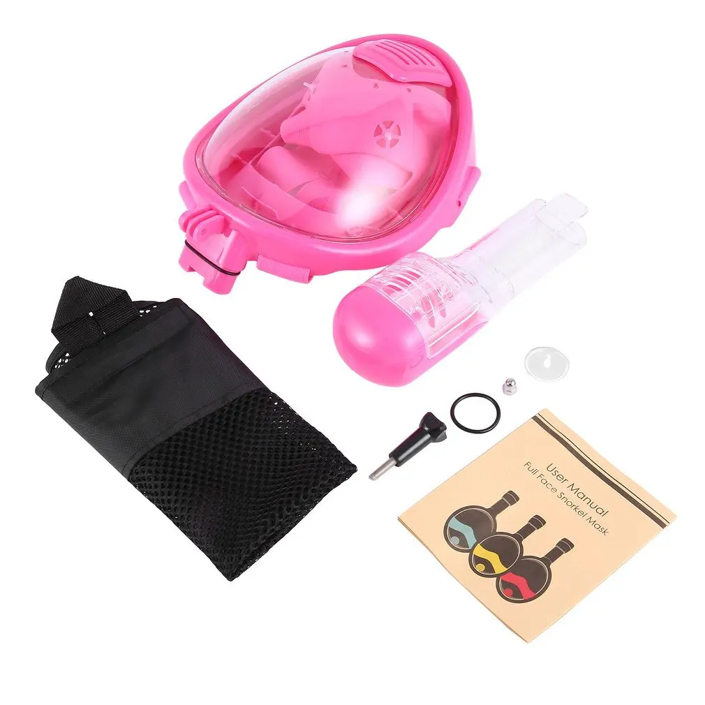 

Anti-fog Full Face Safety Mask Swimming Scuba Watersport Underwater Diving Snorkeling Full-dry Goggles Mask for Kids ZP426801