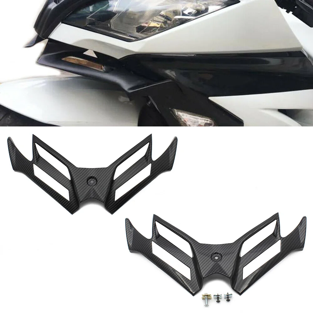 Передний обтекатель Winglet для KAWASAKI NINJA 300 EX300 EX300A SE EX300B ABS 250 мотоциклетный из