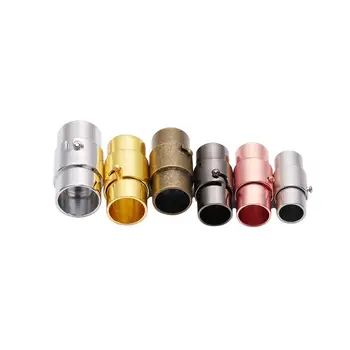

10PCS/Set Round Strong Magnetic Clasp Button Bracelets Necklace End Clasp Connector Accessories DIY Jewelry Making Finding
