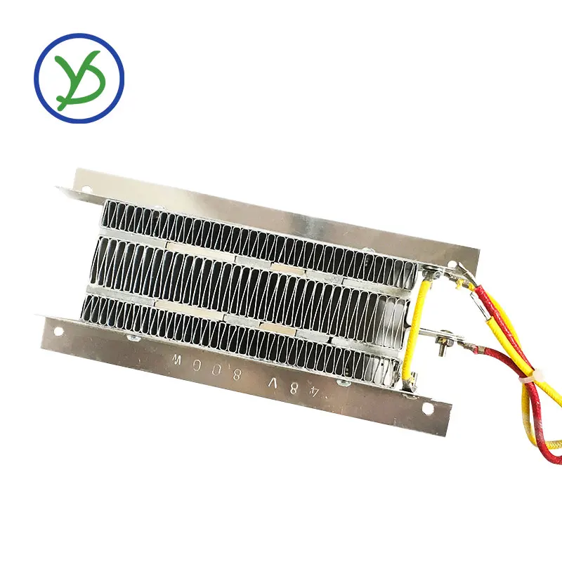 24V 800W PTC ceramic air heater conductive type constant temperature ceramic aluminum 150B2 150*68*18mm