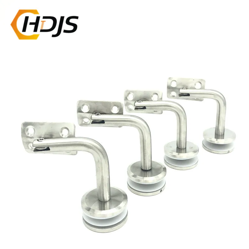 

Stainless Steel Glass Handrail Bracket,L Shape,Fixed Flat Base,Glass Care Wall Care,Glass Clamp/Clips,Stairs Accessories