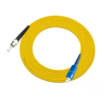 

10 Pcs ST UPC to SC UPC Simplex 3.0mm PVC Single Mode Fiber Patch Cable jumper fiber patch cord