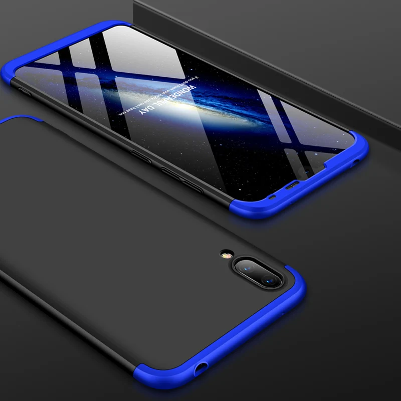 Чехол для Huawei Honor 7C 7A Pro чехол с полной защитой матовый телефона Y9 Y7 Y6 Prime 2018 P Smart Plus