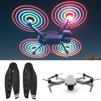 

Mavic Air 2 Foldable LED Flash Propellers Low-Noise Night Flying Propeller Blades Quick Release Blade Props Drone Accessoires
