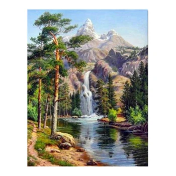 

Diamond Embroidery Landscape Waterfall DIY Diamond Painting Diamond Crafts Gifts Diamond Pattern Paintings Rhinestones