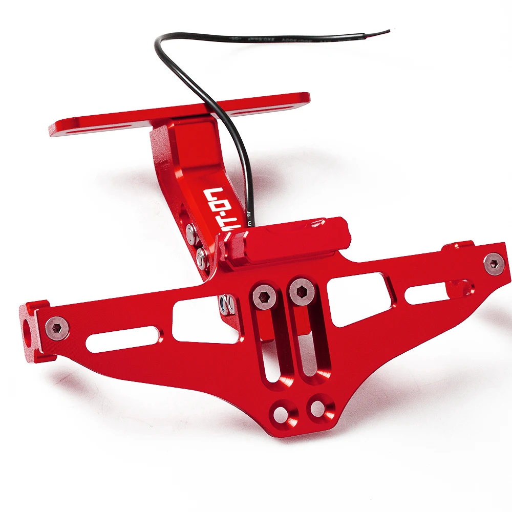 For Yamaha MT07 MT-07 2013 Motorcycle Accessories License Plate Bracket Holder Frame Number Plate - Цвет: Лаванда