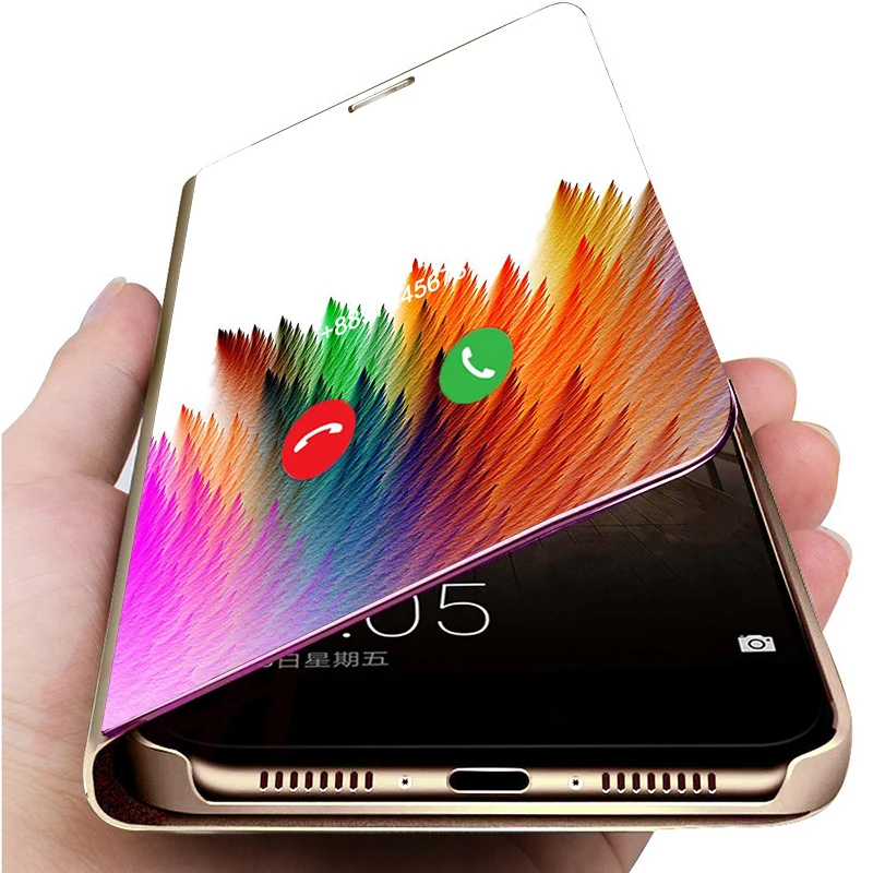 Удивительный зеркальный чехол для телефона Xiaomi Redmi Note 9 Pro 8 8T 7S 6 5A S2 3 4X 6A 7A 8A 5 Plus GO A2