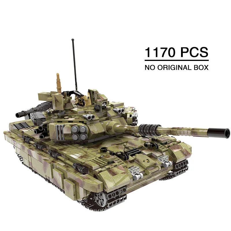 

1000+pcs Tank model Building Blocks soldier weapon bricks children Toys Simulated Machine Compatible Legoinglys