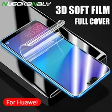 3D полное покрытие, мягкая защитная пленка для экрана huawei Honor View 20 10 10i V20 V10 8X Play P30 P20 Pro Lite, Гидрогелевая пленка