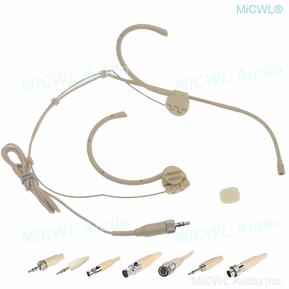 Physics vacuum left MiCWL OM12 מתקפל אוזניות אלחוטי מיקרופון מיקרופון עבור MiPro Shure  Sennheiser AKG אודיו טכניקה Wireless BodyPack משדר|מיקרופונים| - AliExpress
