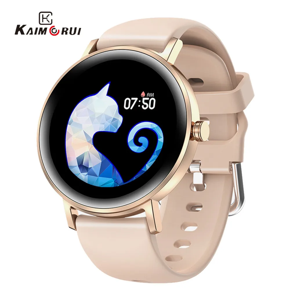 Smart Watch for Women Heart Rate Monitor Smartwatch for Android and iOS Phones Activity Tracker with Full Touch Screen Pink