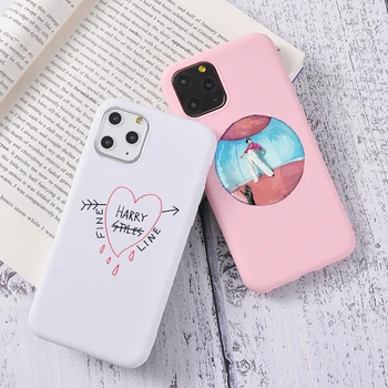 

Fashion Harry Styles Love On Tour 2020 Fine Lines Case For iPhone 11 pro XR 8 7 Plus Case Silicone Phone case For iPhone XS X 6S