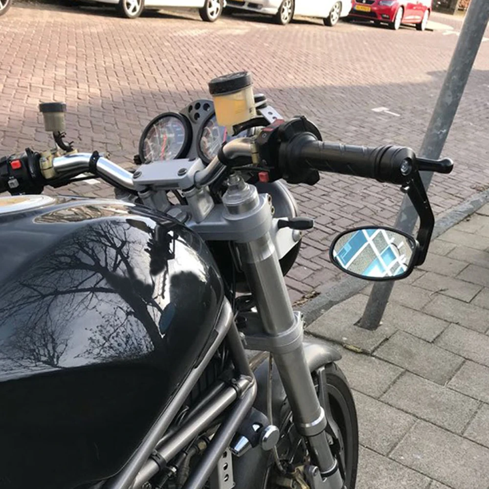 7/8 &quotРуль конец moto rbike зеркала овальные классические боковые Racer ATV rcycle заднего