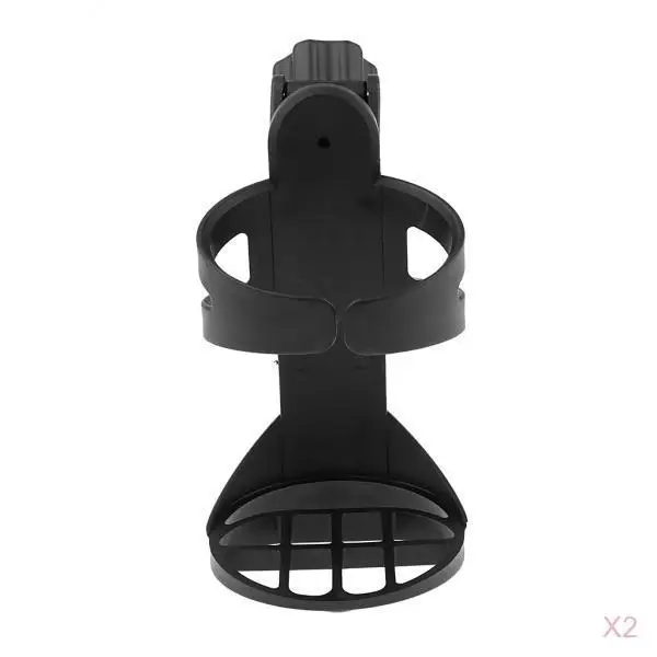 2pcs Clip-on Cup Holder For /Wheelchair/Rollator Elderly No Spill