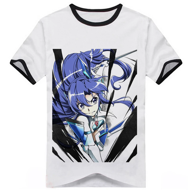 Новая аниме Senki Zessho Symphogear футболка для ролевых игр tachibana hibiki Kazanari Tsubasa Косплей с