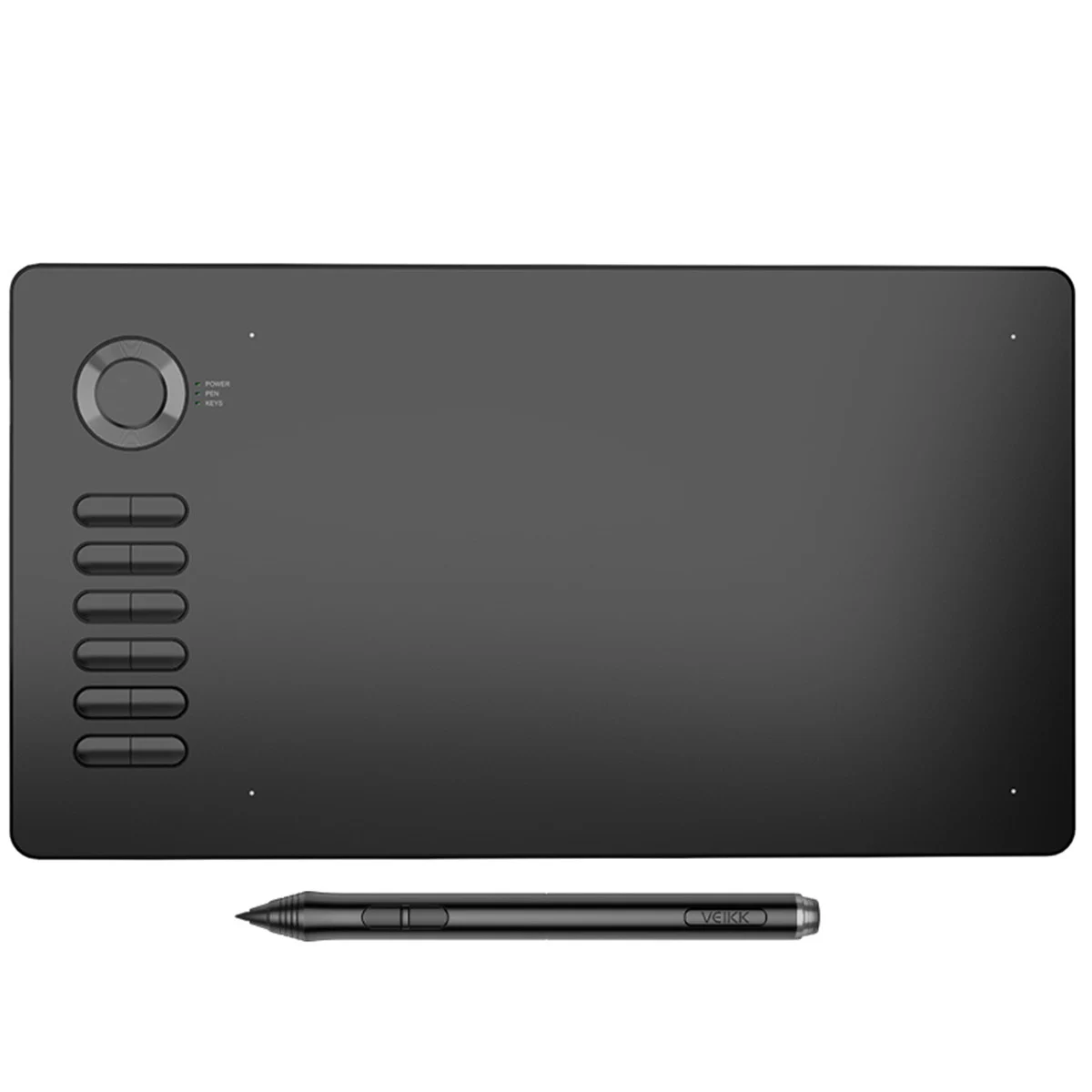 

LEORY Graphic Tablet 8192 Level Digital Drawing Tablet Electronic Art Drawing Board 10x6 inch Active Areawith Battery-Free pen