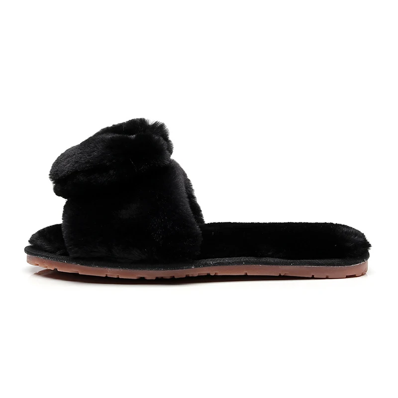 SWQZVT 2020 Women house slippers shoes open toe bedroom floor slippers for women love non-slip pink indoor winter shoes ladies (15)
