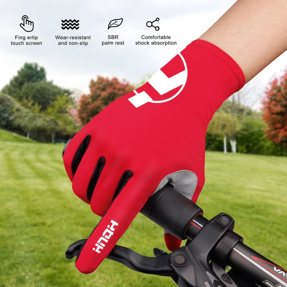 Cycling Gloves Touch Screen Anti-sweat Fitness Gel Sports Cycling Gloves Ciclismo Guantes Gym Spring Gloves Mtb Accesorios