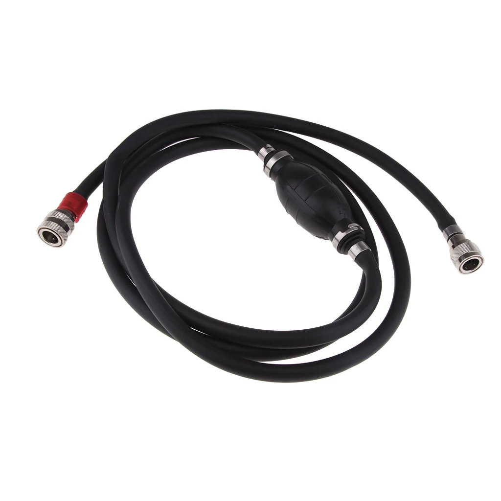

Perfeclan Fuel Line Hose Outboard Primer Bulb with Connectors for Tohatsu