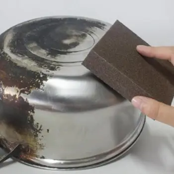 

Kitchen Bathroom Clean Sponge Silicon Carbide Sponge Cleaning Brush Emery Rust Removing Cleaning Tools limpieza hogar