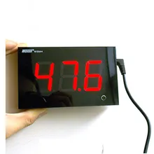 Настенный децибел измеритель шума Измеритель шума объем контрольное кольцо контроль шума 12*7,5 см