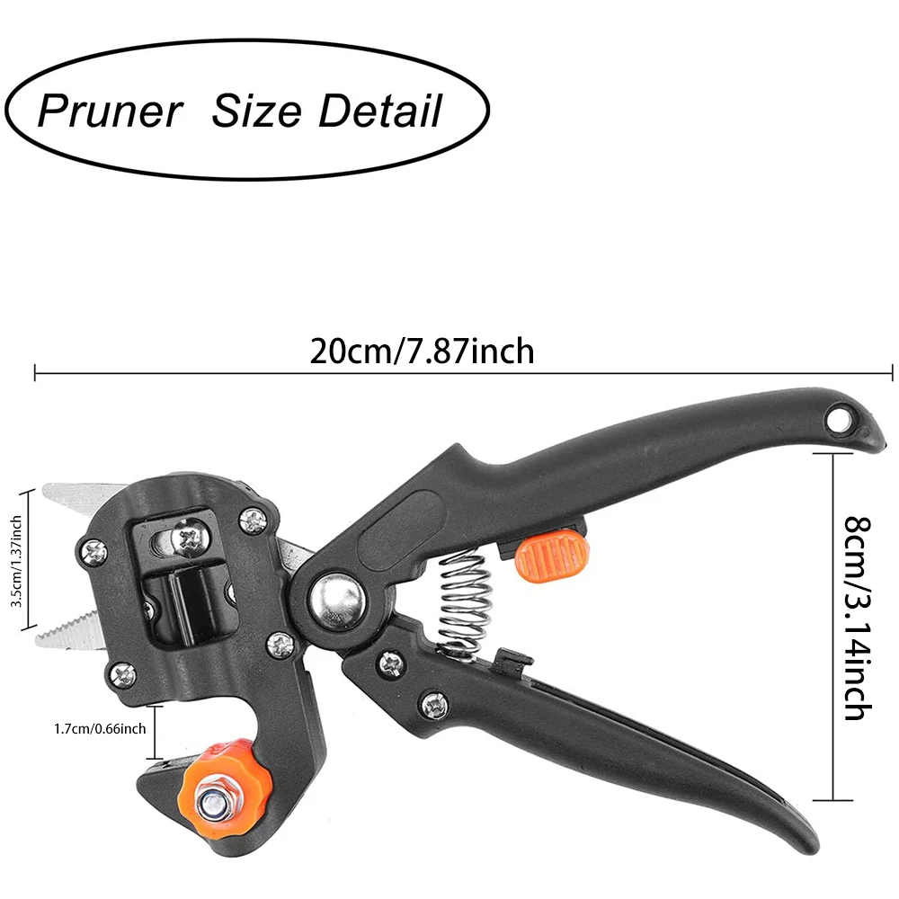 Plant Shears Garden Tools Handheld Vaccination Cutting Tree Grafting Pruner  Chopper 2cm Graft Film Tape - AliExpress