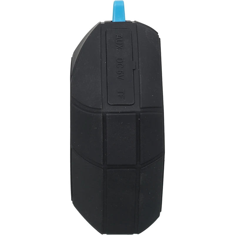Колонка порт. Sven PS-77 черный/голубой 5W 1.0 BT/3.5Jack 10м 600mAh