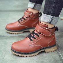 Новинка, зимние теплые ботинки, уличная походная спортивная обувь детская дышащая нескользящая обувь, водонепроницаемые кроссовки для кемпинга