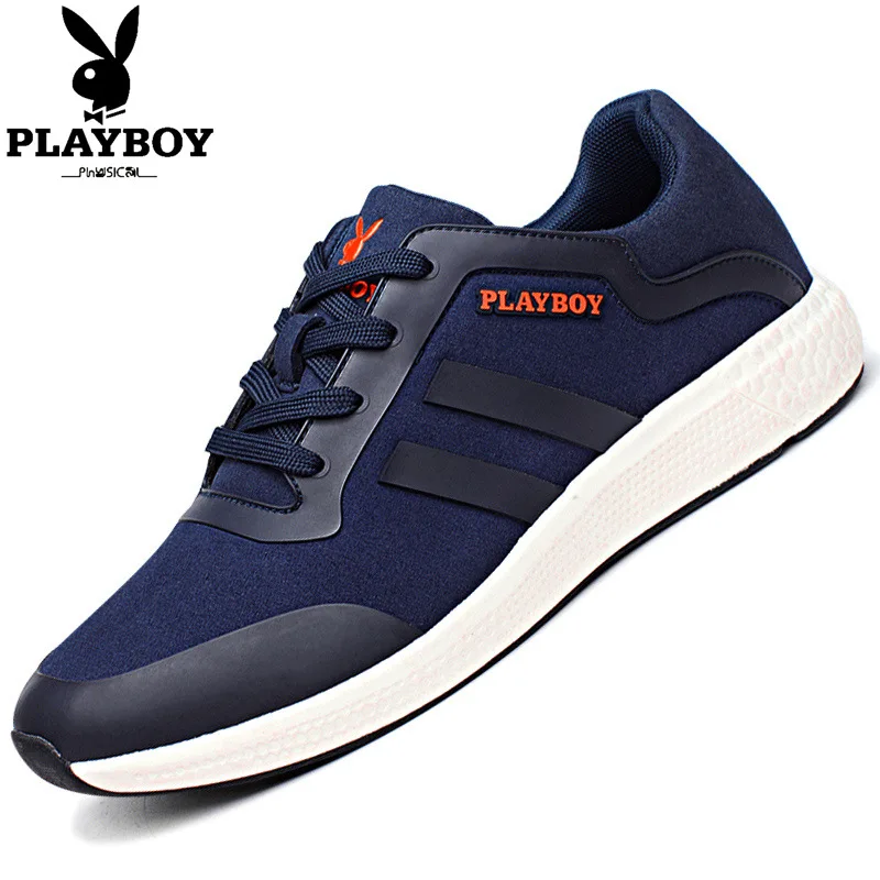 

PLAYBOY MEN'S SHOES Spring And Autumn New Style Men Sports Footwear Trend Students han ban xie Sub-Fashion Running Shoes