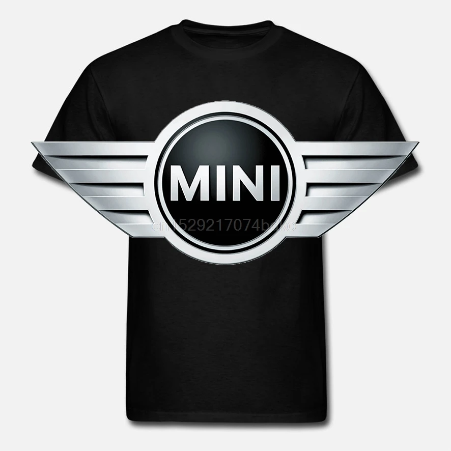 Женская Классическая футболка с логотипом Mini Cooper |