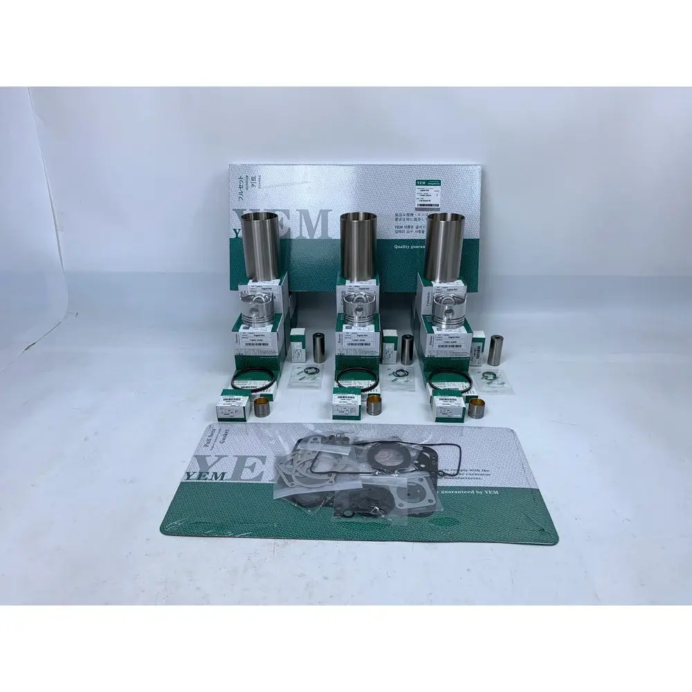 

New Aftermaket Engine Part 3TNA66 Repair Kit With Full Gasket Set Piston Rings Liner For Yanmar