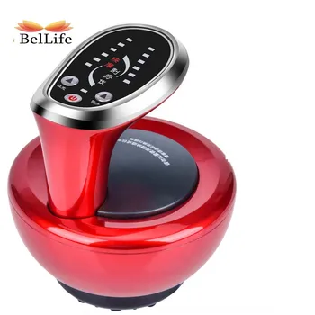 

Electric Cupping Guasha Scraping Strong Suction Acupuncture Points Stimulate Fat Burner Moxa Heating Therapy Vacuum Cans Massage