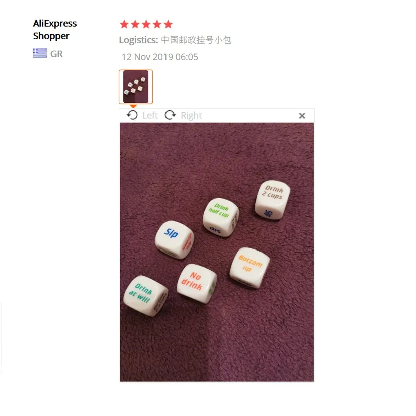 3pcs/lot 25mm 6 Sided Cubes Drinking Dice Fun Bar KTV Party Dice game entertainment Dice